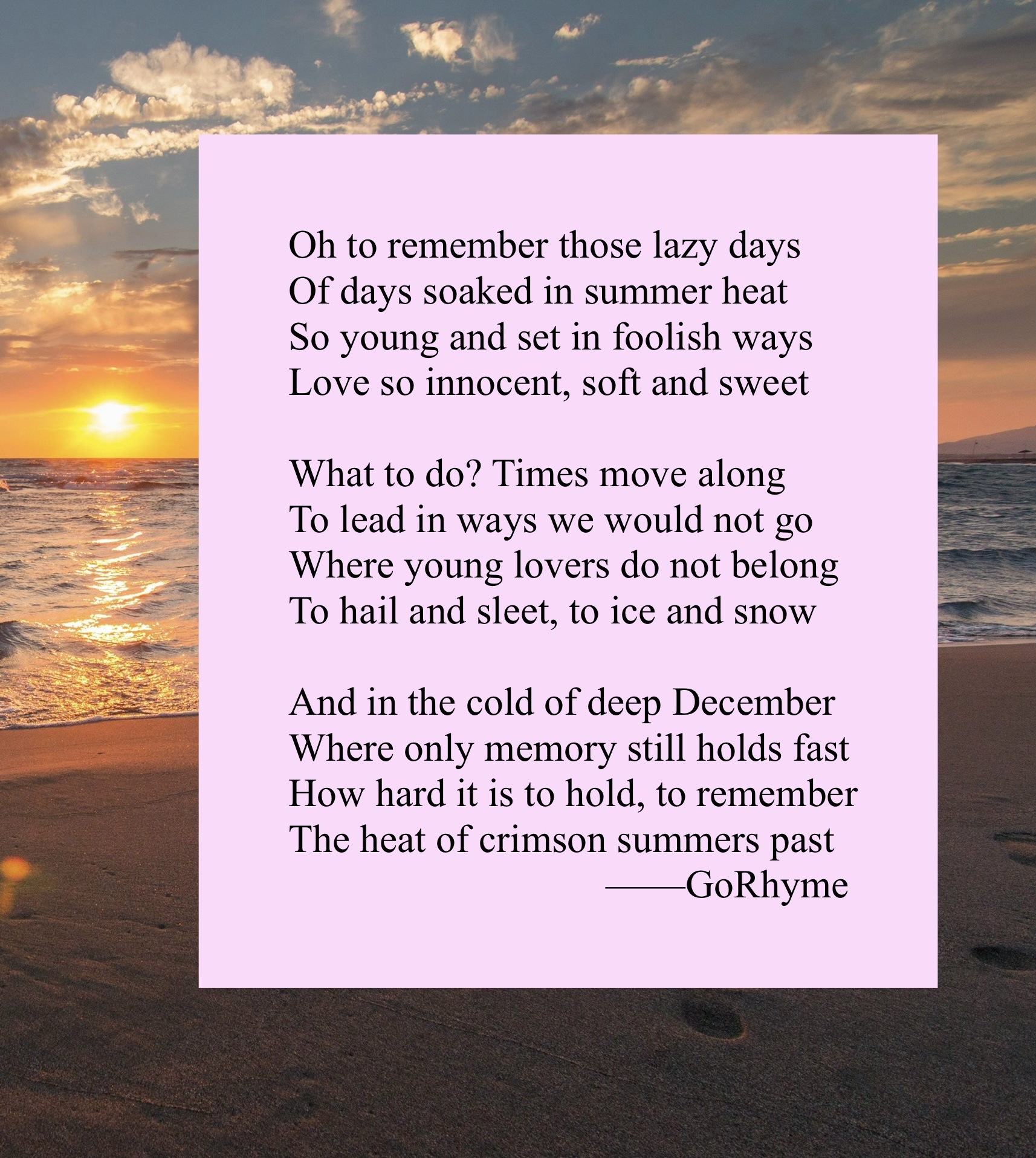 Poetry by Kelly Gray